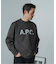 A.P.C. (アーペーセー) 別注 ロゴプリント スウェットライク ロングスリーブ
