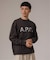 A.P.C. (アーペーセー) 別注 ロゴプリント スウェットライク ロングスリーブ