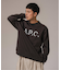 A.P.C. (アーペーセー) 別注 ロゴプリント スウェットライク ロングスリーブ