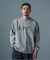 A.P.C. (アーペーセー) 別注 ロゴプリント スウェットライク ロングスリーブ
