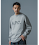 A.P.C. (アーペーセー) 別注 ロゴプリント スウェットライク ロングスリーブ