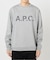 A.P.C. (アーペーセー) 別注 ロゴプリント スウェットライク ロングスリーブ