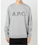 A.P.C. (アーペーセー) 別注 ロゴプリント スウェットライク ロングスリーブ