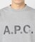 A.P.C. (アーペーセー) 別注 ロゴプリント スウェットライク ロングスリーブ