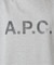 A.P.C. (アーペーセー) 別注 ロゴプリント スウェットライク ロングスリーブ