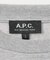 A.P.C. (アーペーセー) 別注 ロゴプリント スウェットライク ロングスリーブ