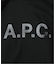A.P.C. (アーペーセー) 別注 ロゴプリント スウェットライク ロングスリーブ