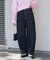 《追加7》ウォッシャブル / DU JOUR / デュ ジュール BARREL BAGGY JEAN