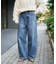 《追加7》ウォッシャブル / DU JOUR / デュ ジュール BARREL BAGGY JEAN