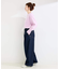 ウォッシャブル / DU JOUR / デュ ジュール DRAW-SASH PEG JEAN