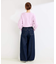 ウォッシャブル / DU JOUR / デュ ジュール DRAW-SASH PEG JEAN