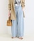 ウォッシャブル / DU JOUR / デュ ジュール DRAW-SASH PEG JEAN