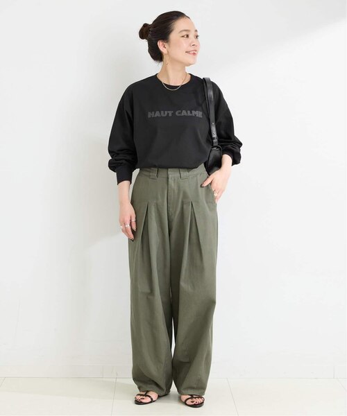 追加3》手洗い可 / フロッキープリントロゴロンTEE｜ベーセーストック