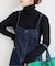 ウォッシャブル / DU JOUR / デュ ジュール SQUARE JEAN PINAFORE