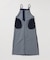ウォッシャブル / DU JOUR / デュ ジュール SQUARE JEAN PINAFORE