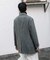 【EL/エル】SILK MIX KNEP TWEED JK：オーバージャケット