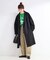 ウールリバーミドル丈コート
