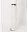 《3点セット》ジャカードロゴニットベルト付きダンボールパンツ