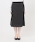 ウール混サテンスカート