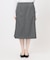 ウール混サテンスカート