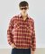 NAMELESSNESS / ネームレスネス FLANNEL CHECK SHIRT