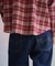 NAMELESSNESS / ネームレスネス FLANNEL CHECK SHIRT