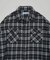 NAMELESSNESS / ネームレスネス FLANNEL CHECK SHIRT