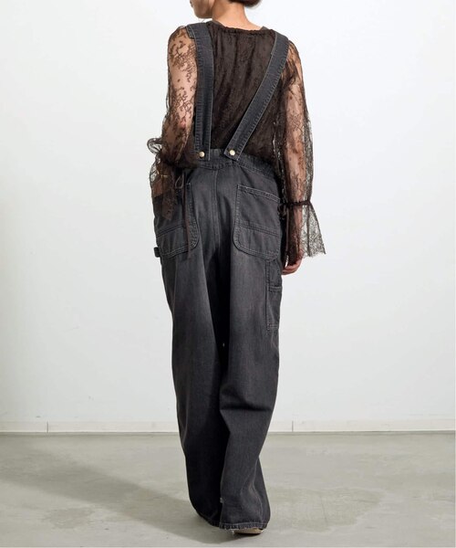 ATTICK BY JOHNBULL/アティック バイ ジョンブル】 BLACK DENIM OVER