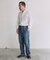 【LE / エルイー】 DENIM SLANT PT