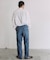 【LE / エルイー】 DENIM SLANT PT