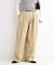 ウォッシャブル / T/Cワイドチノパンツ
