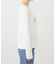 フロッキープリントロングスリーブTシャツ