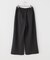 《追加》ウォッシャブル / センターシーム起毛パンツ