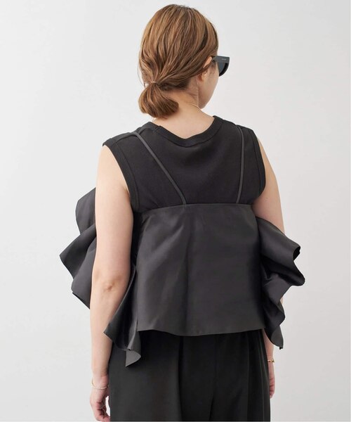 MARQUES ALMEIDA/マルケスアルメイダ】FRONT FRILL TOP｜ベーセー