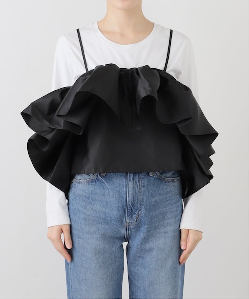MARQUES ALMEIDA/マルケスアルメイダ】FRONT FRILL TOP｜ベーセー