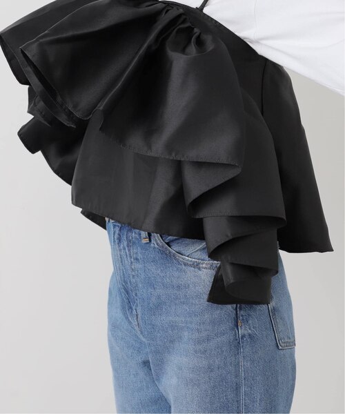 MARQUES ALMEIDA/マルケスアルメイダ】FRONT FRILL TOP｜ベーセー