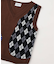 NOMARHYTHM TEXTILE (ノーマリズム テキスタイル) SMU Argyle & Check VEST