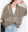 《WEB限定 / 追加》コットンボイルチェックシャツ