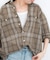 《WEB限定 / 追加》コットンボイルチェックシャツ