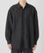 シアー リネン レギュラーカラーシャツ