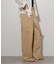コットンツイル2タックパンツ