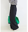 手洗い可 / ワイドストレートセンタープレスパンツ