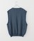 KEBOZ BALL STRIPE KNIT VEST