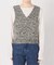 手洗い可 / MIXラメニットベスト