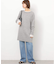 ウールカシミヤミックスチュニックプルオーバー