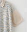KEBOZ ZEBRA KNIT S/S POLOSHIRT