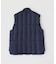 FURSAC（フルサック）Navy sleeveless puffer jacket