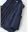 FURSAC（フルサック）Navy sleeveless puffer jacket