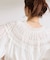 《追加》手洗い可 / ボイル2WAYギャザーブラウス