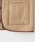 CAWLEY (コーリー) TAN LEATHER BACK CURLY RIVER VEST